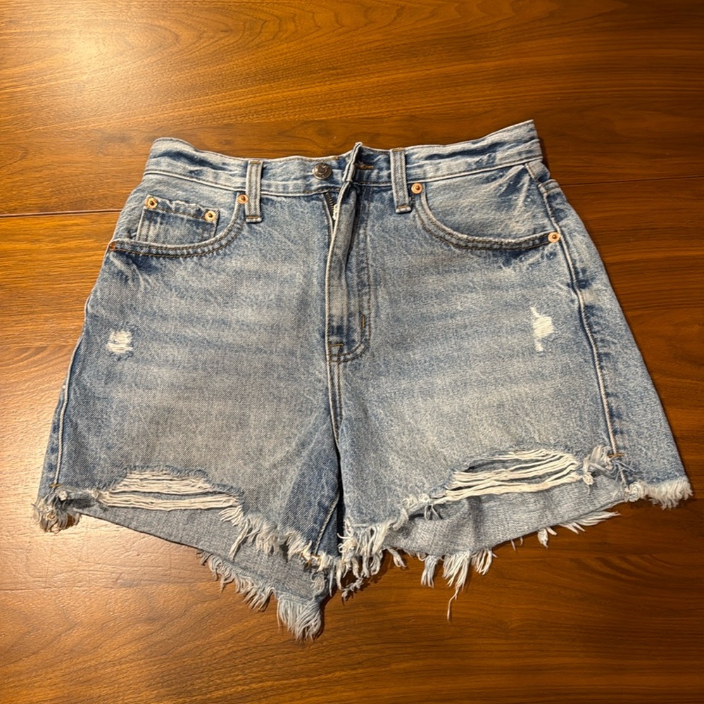 Pistola distressed Jean shorts